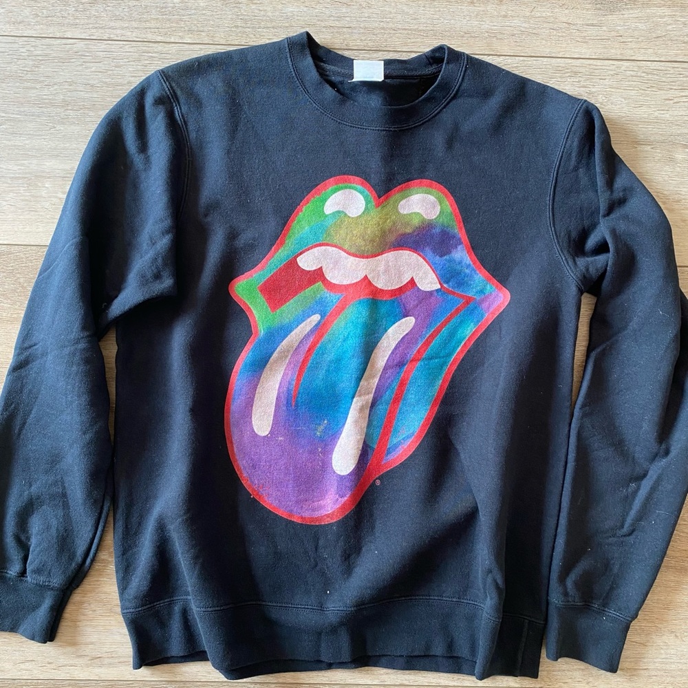 Rolling Stones Graphic Oversized Sweatshirt